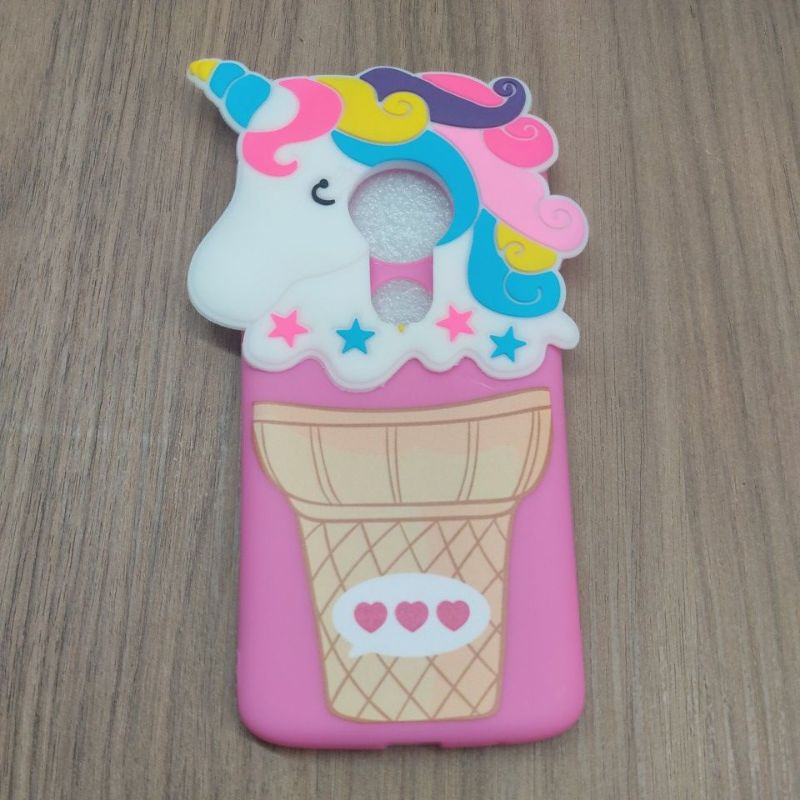 Capa de celular Motorola moto ** G6 Play ** capinha unicórnio infantil silicone emborrachada