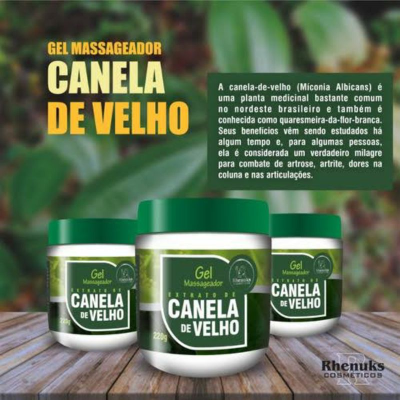 Gel Massageador Canela De Velho Shopee Brasil