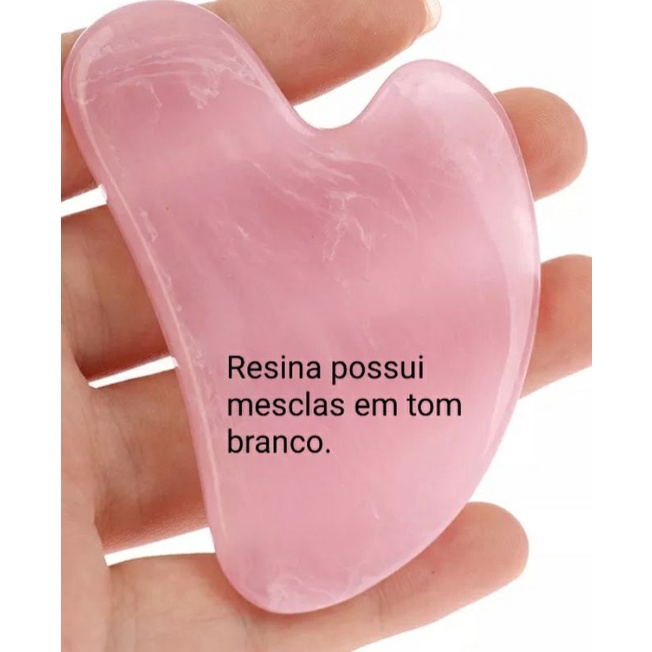 Gua Sha - Guasha - Resina Natural. em Oferta na Shopee