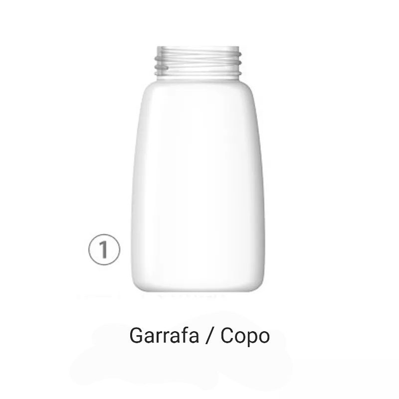 Garrafa Copo Bomba de Amamentação Manual Peça de Reposição Recipiente Mamadeira