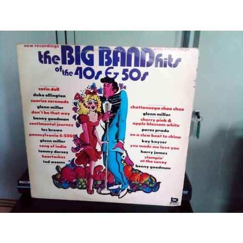 Lp The Big Bands Hits Of The 40's And 50's New Recordings