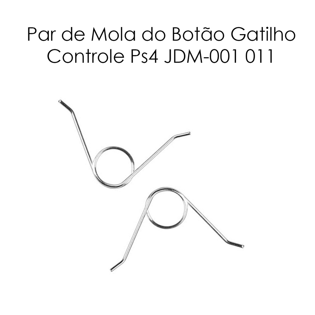 Par de Molas para os Botões Gatilhos R2 L2 Controle Compatível com PS4 Jdm-001 011 em Oferta na Shopee
