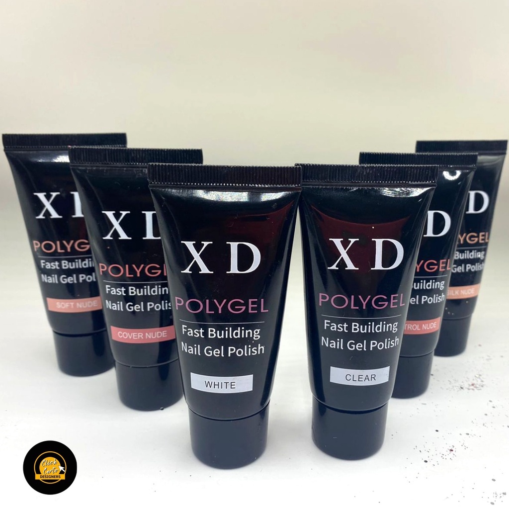 Polygel XD Fast building nail Gel polish Led Uv Alongamento Unhas oferta em Oferta na Shopee