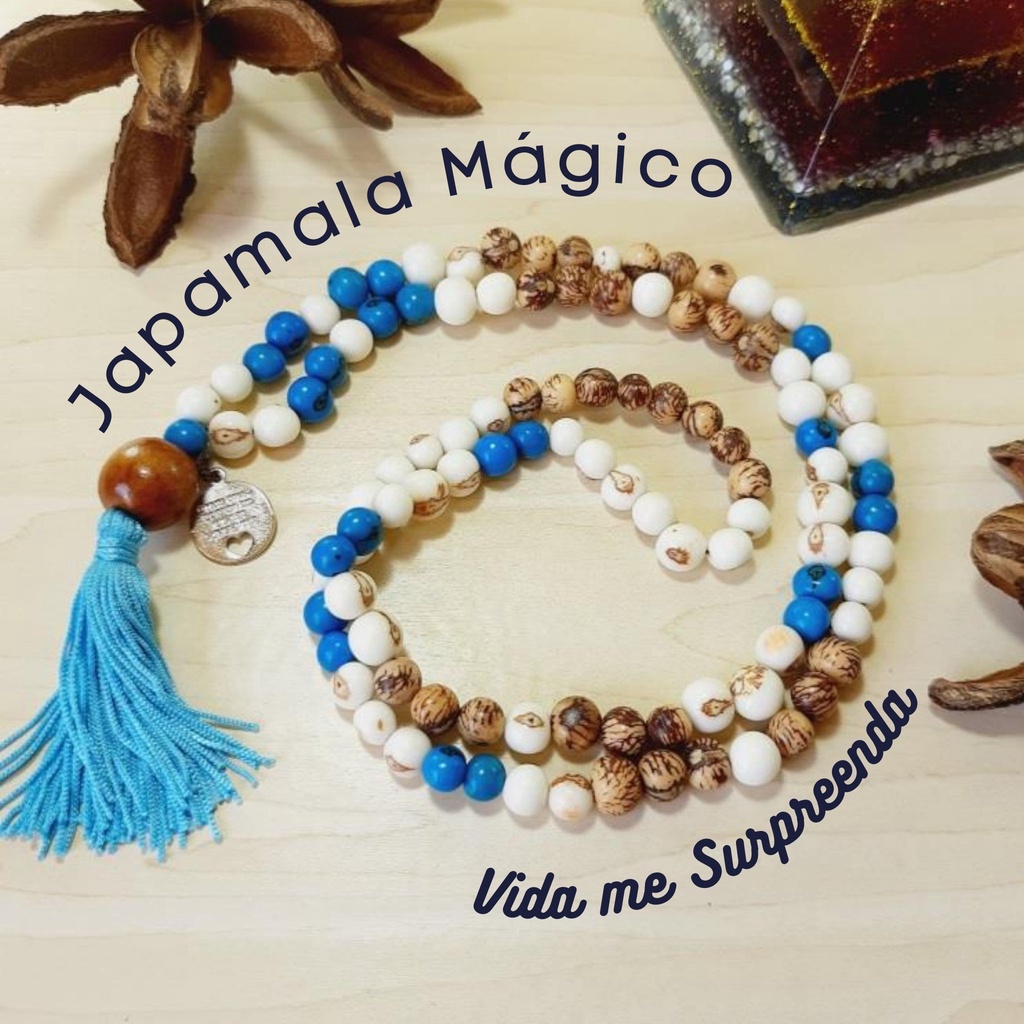 Japamala 108 Contas Ho'Oponopono Mágico estilo Beth Russo