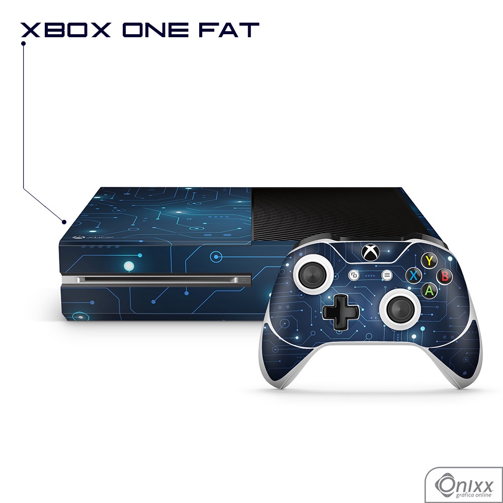Skin Xbox One Fat Adesivo - Resident