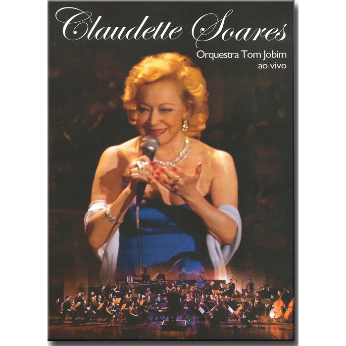 DVD CLAUDETTE SOARES & ORQUESTRA TOM JOBIM - Dvd novo , original , lacrado!!!