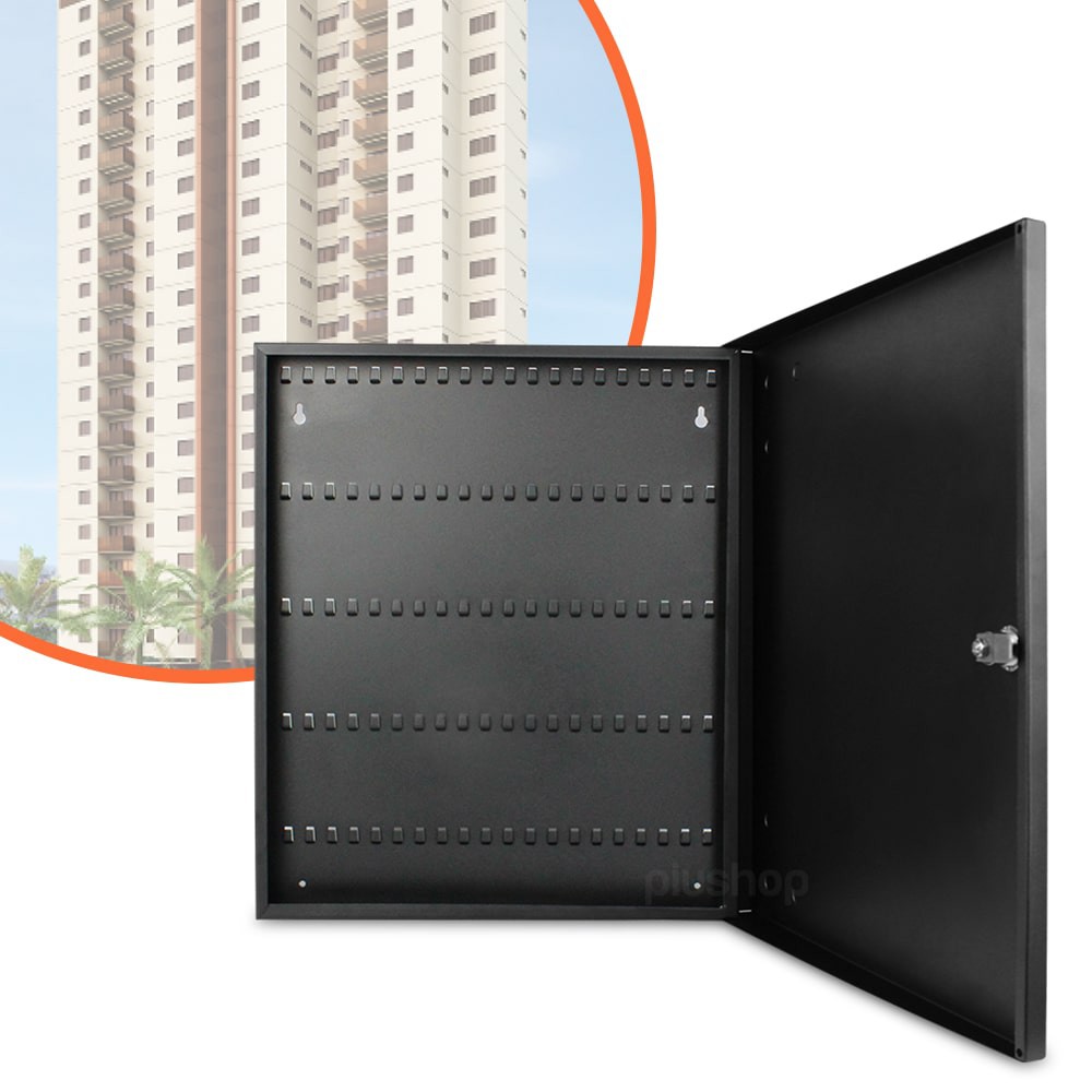 Porta Chaves de Parede Preto 100 Organizador Claviculário Ornament em Oferta na Shopee