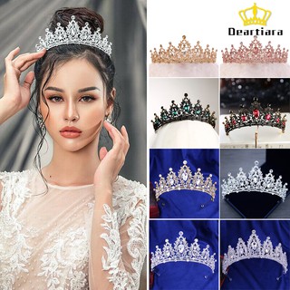 Elegante Festa De Noiva Da Coroa Casamento Tiara De Cristal