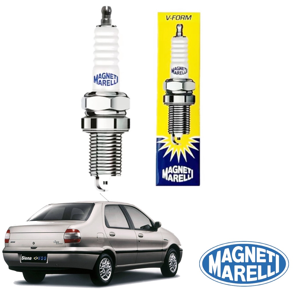 Vela De Ignição Fiat Siena - 1.6 16v Gasolina - 1998 A 1999 - 1 Vela em Oferta na Shopee