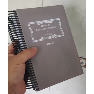 Hinario Nº 5 - Para Organista Ccb - Tamanho Médio A5 em Oferta na Shopee