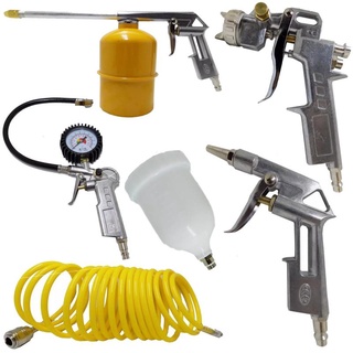 Kit Multiuso para Compressor com 5 Peças TEKNA em Oferta na Shopee