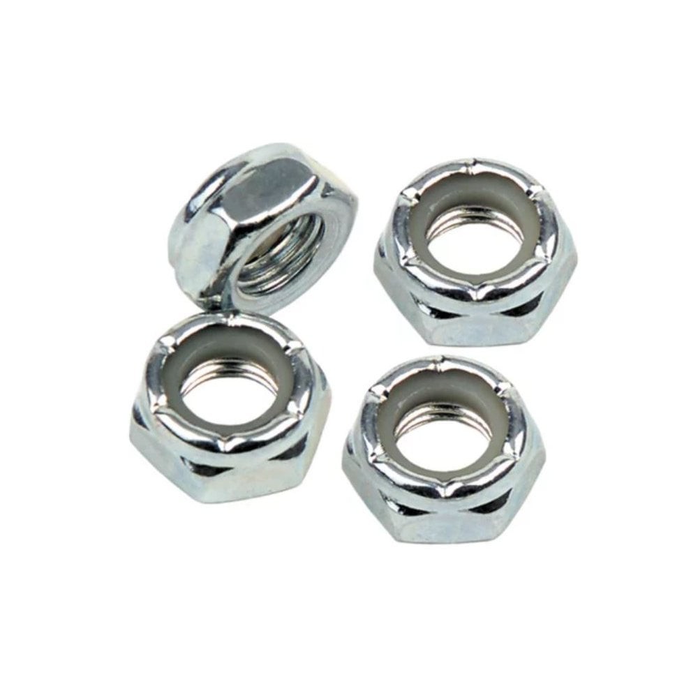 Porca Para Truck De Skate Independent Silver Original Jogo 4 Lacrado com selo