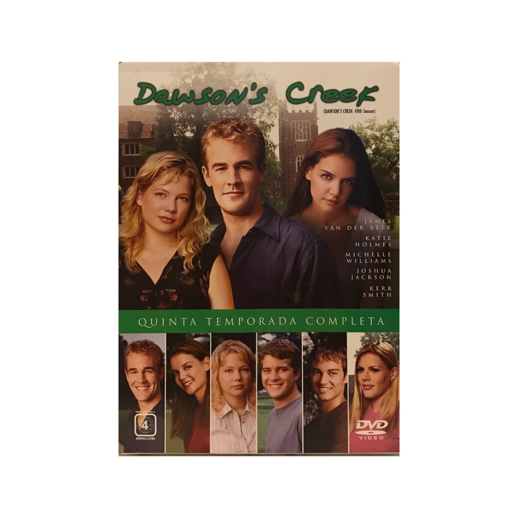 Box Dawsons Creek Quinta Temporada Completa 04 Dvds