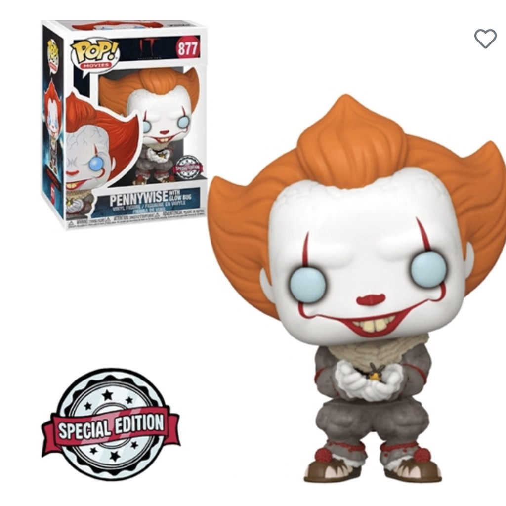 Funko Pop It Chapter 2 Pennywise w/Glow Bug *ex* 877 | Shopee Brasil