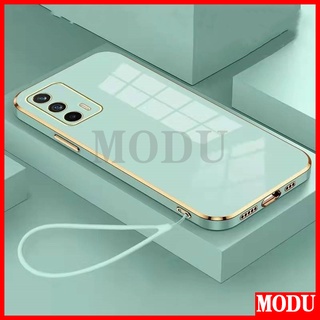 Capa MODU Xiaomi Redmi 10 9 9A 9C 8 8A Nota 8 Revestimento Quadrado De Silicone Com Protetora De Cordão De Celular