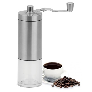 Moedor De Café Manual Em Aço Inox E Cerâmica Com Ajuste De Moagem Portátil Grãos em Oferta na Shopee