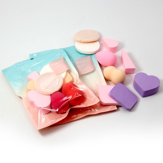 Kit de Esponja para Maquiagem - Diversos tamanhos e Modelos - 9 Unidades