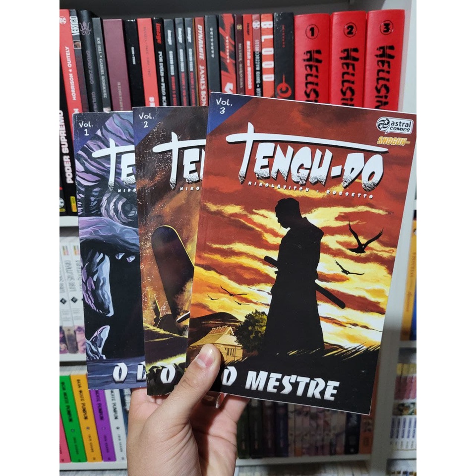 Tengu-Do Completo (1, 2 e 3) | Shopee Brasil
