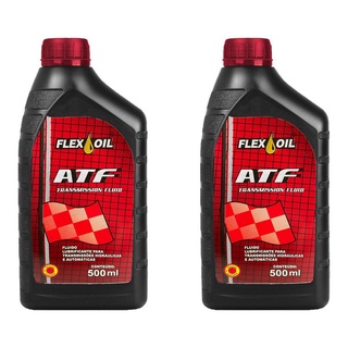 Kit C/2 Oleo De Transmissao Automatica Flex Oil Atf 500ml