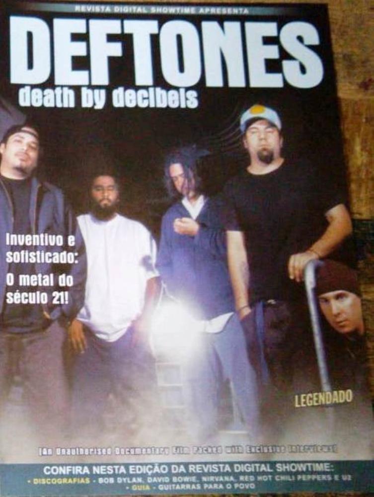 DVD Deftones  Death by Decibeis - Documentário Entrevistas