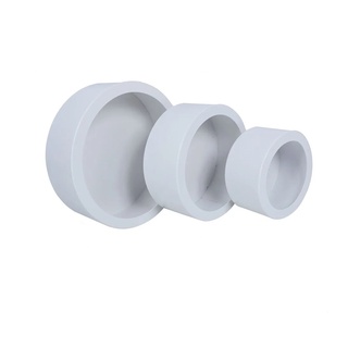 Trio de nichos redondo branco decorativo de parede quarto de bebê em Oferta na Shopee