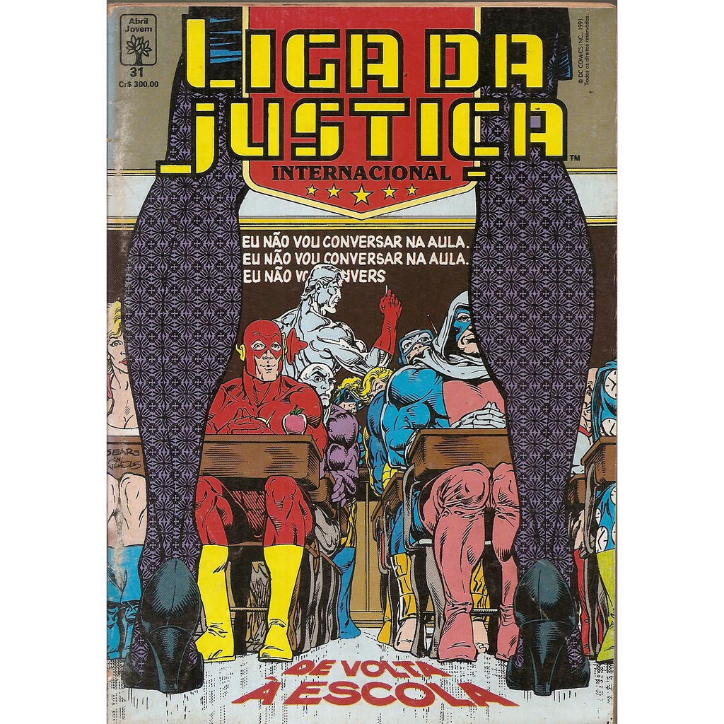 Hq Liga da Justiça Internacional Nº 31 - O Homem que Eu Nunca Fui