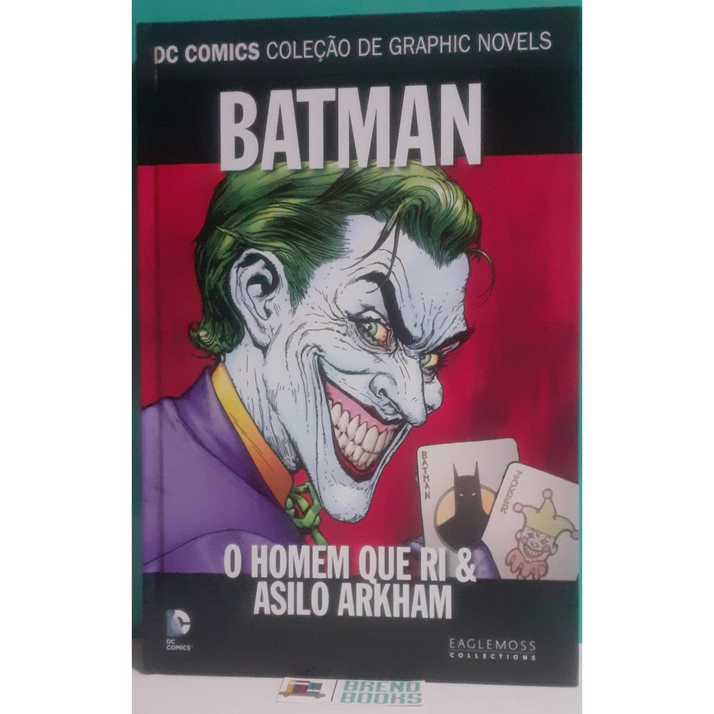 Batman O Homem Que Ri Asilo Arkham Shopee Brasil