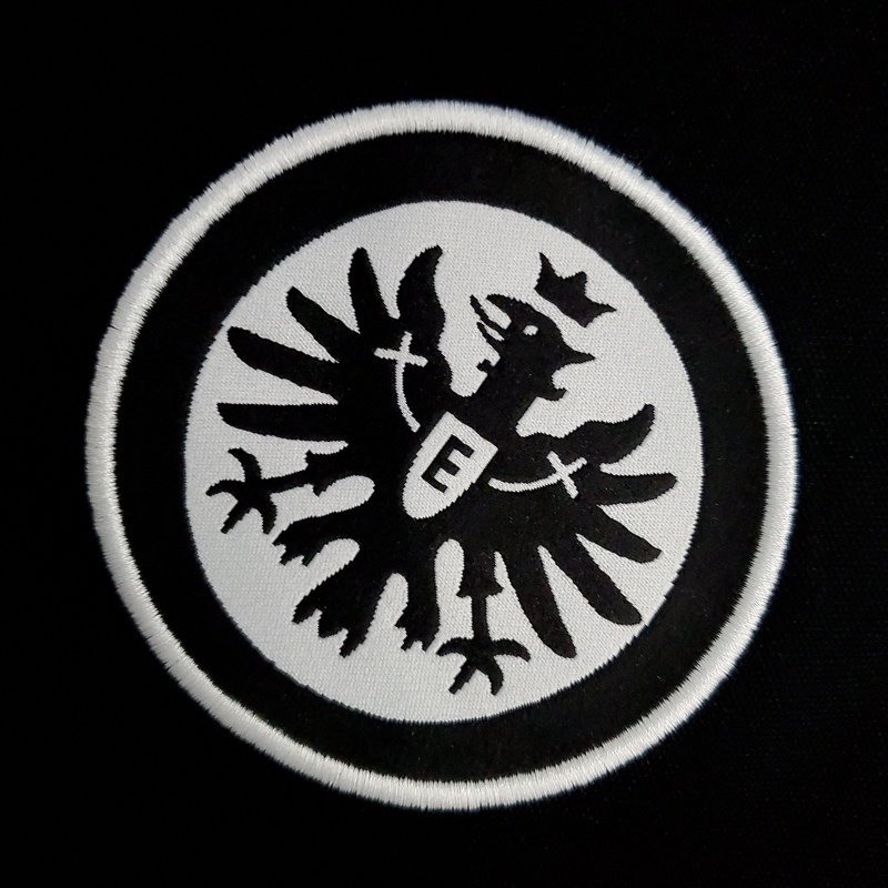 Camiseta De Futebol Do Eintracht Frankfurt Black 21-22 I
