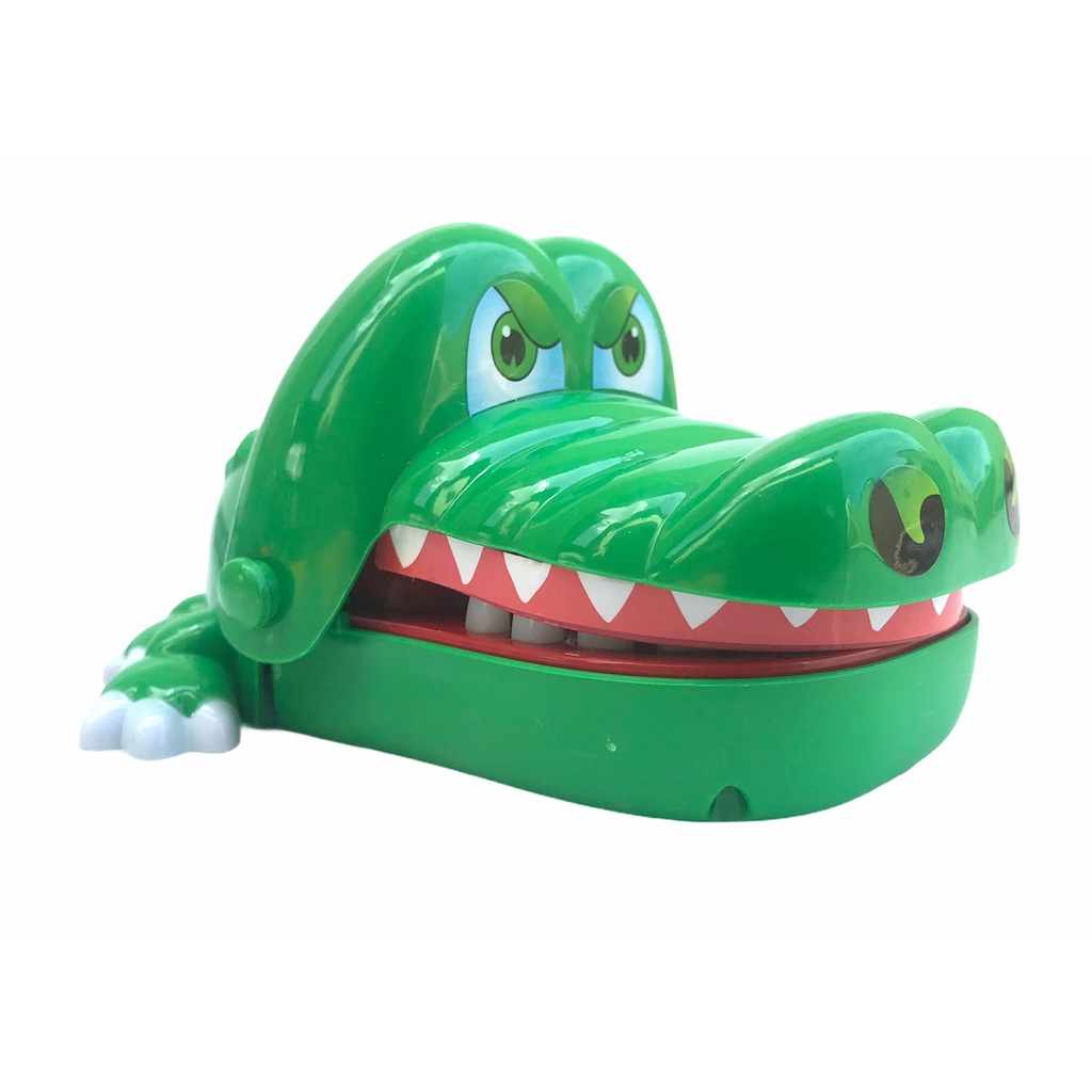 Jacare Croc Croc Aperta O Dente Dolorido pra Ele Morder