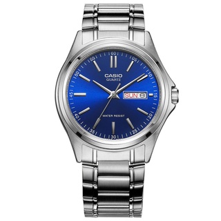 MTP-1239D-2A Semana Da Data Do Homem Calendário Duplo WaterProof Relógio De Negócios Em Aço Inoxidável Causal 38MM Jam Tangan Lelaki