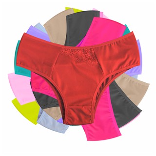 Calcinhas Plus Size Kit Com 8 Unidades Calçola Microfibra