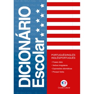 Livro - Dicionário escolar Português/ Inglês