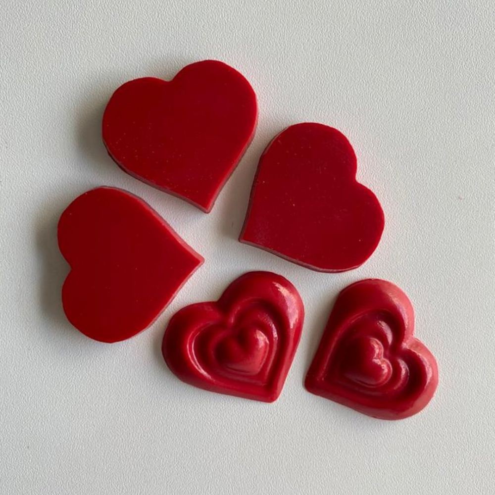 Forma Simples Aplique Corações 9983 em Acetato BWB Para Bombom e Doces de Chocolate e Confeitaria em Oferta na Shopee