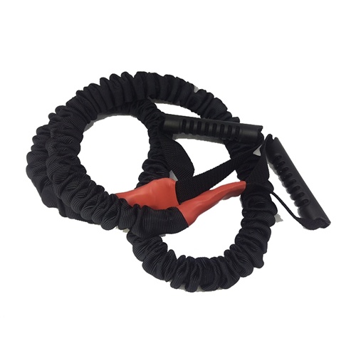 Extensor Elástico Revestido Rubber Rythmoon Extra Forte Vermelho