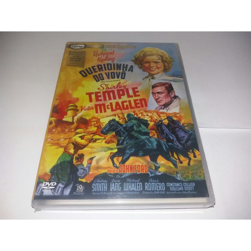 Dvd - Queridinha do Vovô - 1937 - Shirley Temple - John Ford - Lacrado