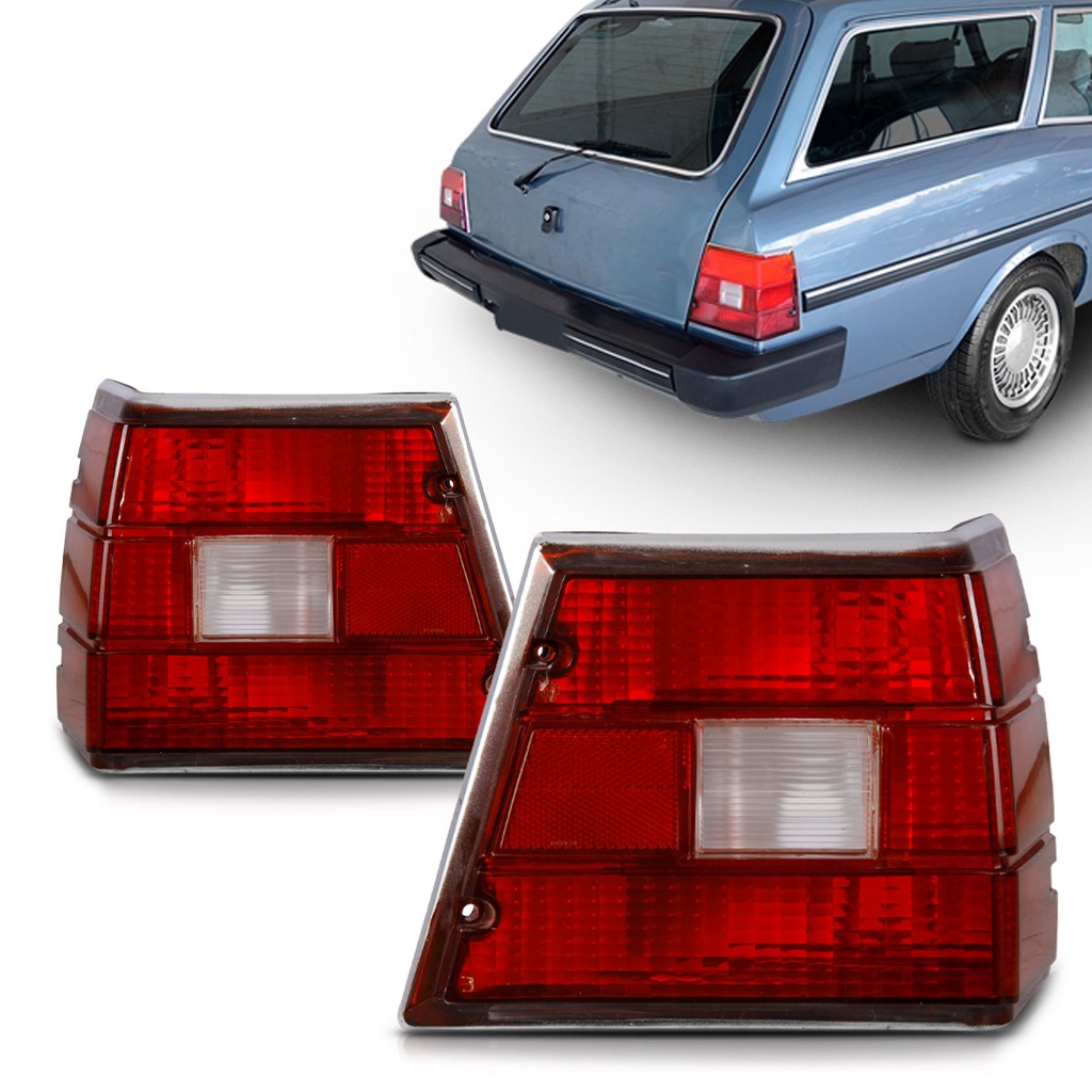 Lanterna Caravan 80 81 82 83 84 Vermelha em Oferta na Shopee