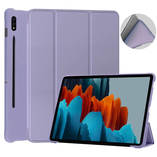 Capa De Celular Flexível De Couro PU Com Suporte Para Tablet Samsung Galaxy Tab S8/S7/S6 Lite/A8 10.5/A7 10.4 Folio/Stand/Escudo/X700/X706