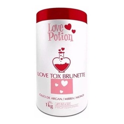 Botox Love Potion Love Tox Brunette Óleo De Argan 1Kg