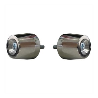 Par Peso De Guidao Universal Cromado Modelo Da Honda Pcx 150