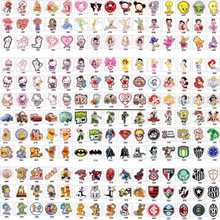 Aplique TERMCOLANTE GRANDE 10 cm ( + 900 MODELOS) PATCHES PARA ARTESANATO, ROUPA PET INFANTIL, TIME, FLORES