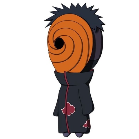 Patch tobi akatsuki naruto shippuden bordado termocolante