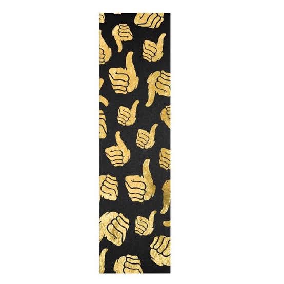 Lixa Skate emborrachada importada Bro Style - Mob Grip Gold 9 x 33"