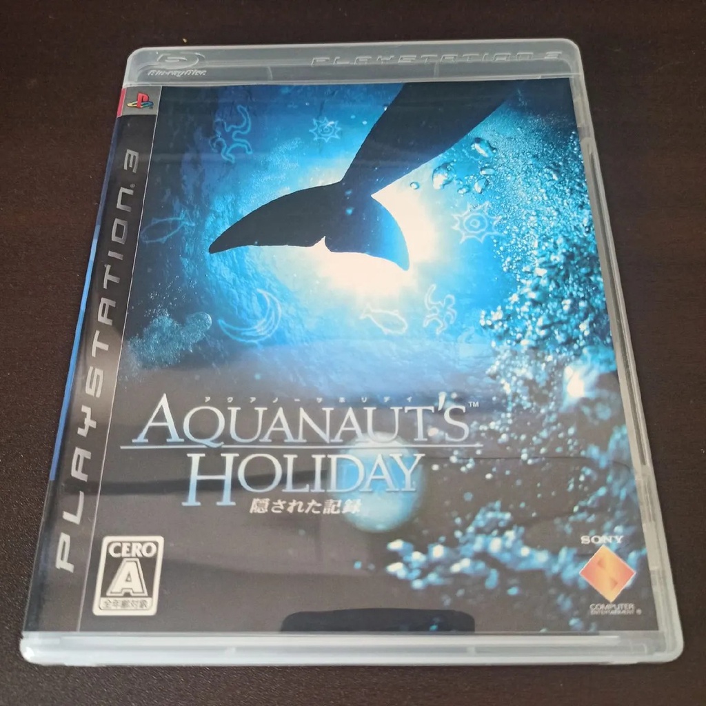 Aquanaut S Holiday Ps3 Japones Usado Midia Fisica Completo Shopee Brasil