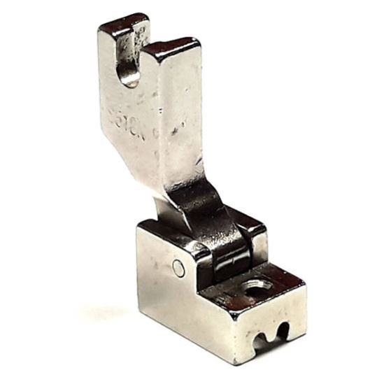 Calcador Zíper Invisível Ferro Maquina Reta Industrial 191d