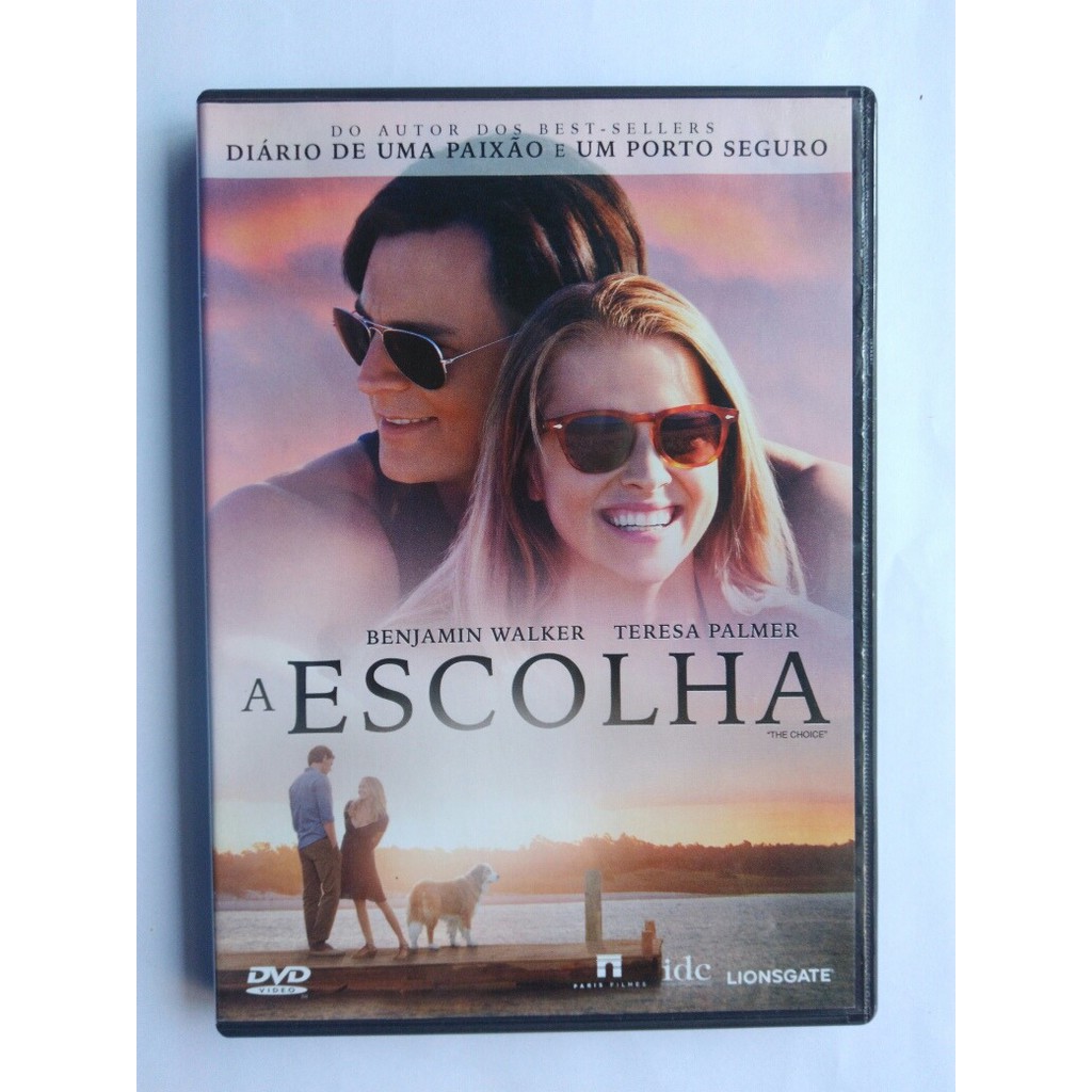 Dvd A Escolha Original Dublado Nicholas Sparks Tom Welling