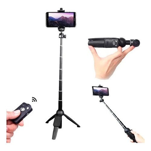 Bastão Pau De Selfie E Tripe Bluetooth Para Celular E Câmera YT 9928 YUNTENG em Oferta na Shopee