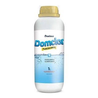 Produto Químico Para Limpeza de Piscina Floculante Clarificante Tripla Ação 1 L Domclor