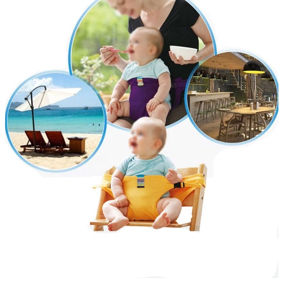 Cadeirinha De Alimentação De Bebe Portatil Viagem Restaurante