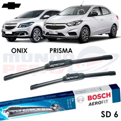 Palheta Limpador Bosch Onix Prisma 2013 2014 15 16 2017 2018