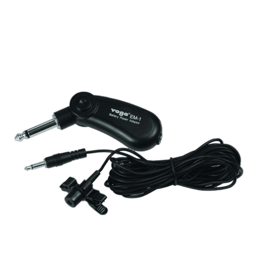 Microfone Lapela Yoga Em-1 Omni Direcional Eletreto Câmeras 